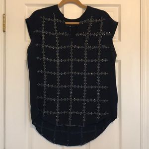 Beautiful Beaded Lucky Brand top